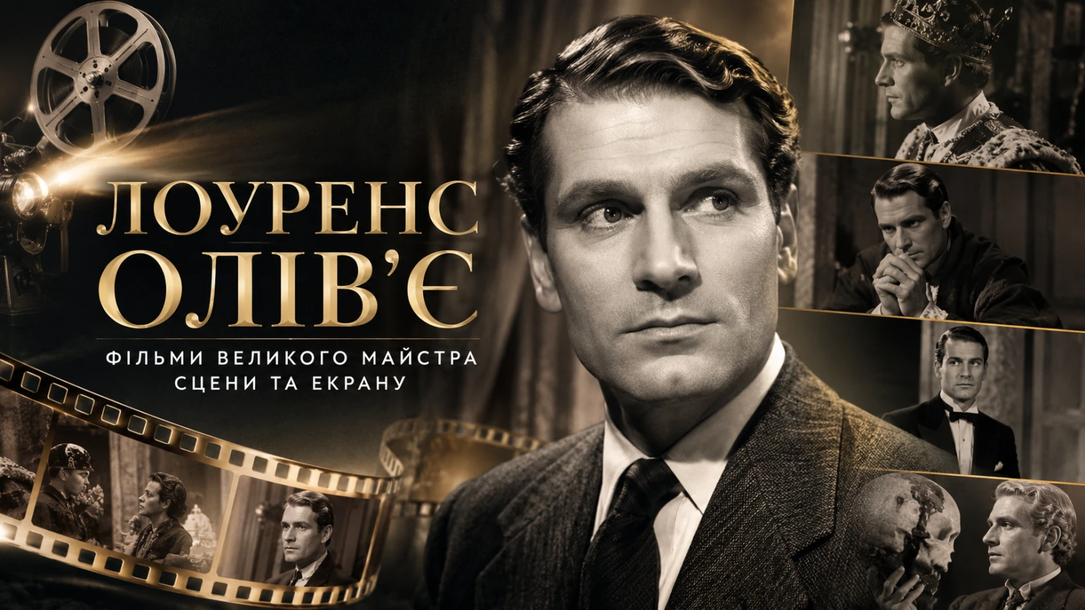 Усі важливі фільми Лоуренса Олів’є в одній добірці